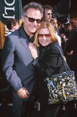 Harvey Keitel and Carrie Fisher