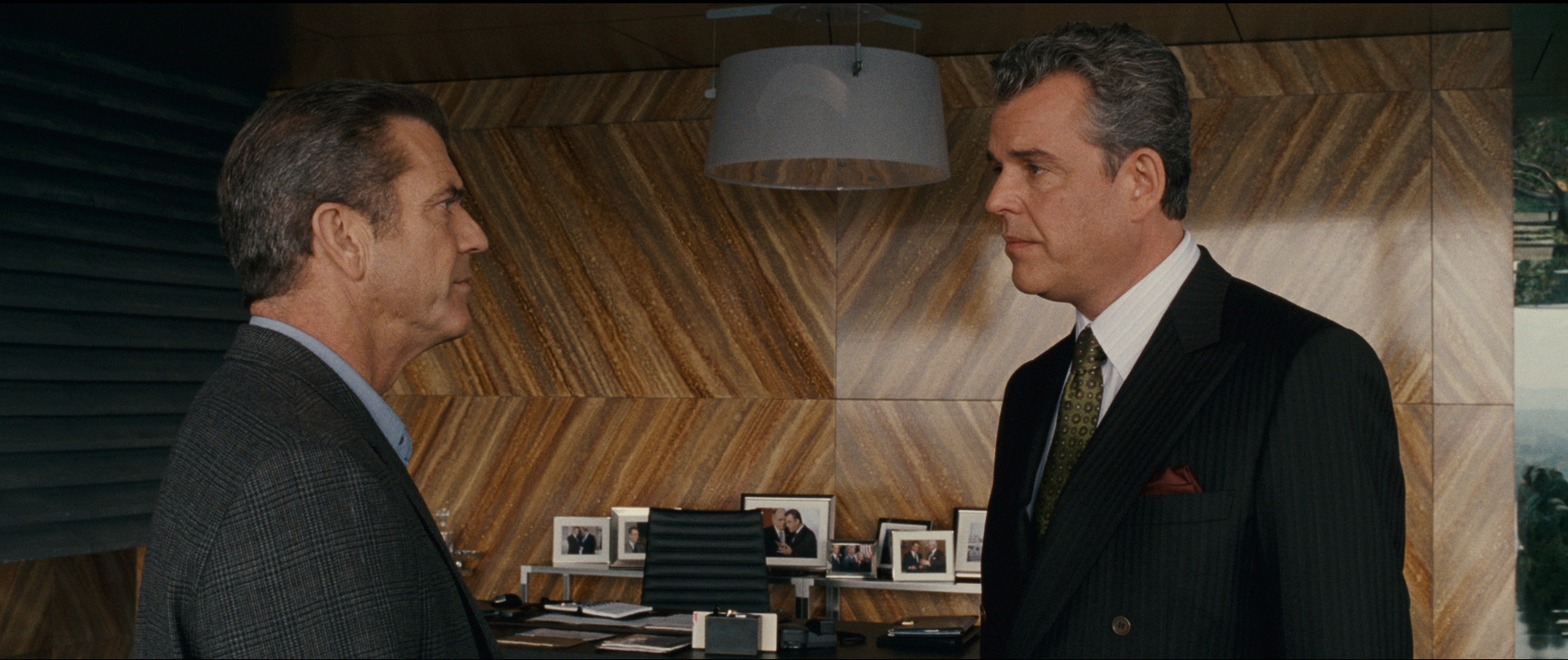 Still of Mel Gibson and Danny Huston in Edge of Darkness (2010)