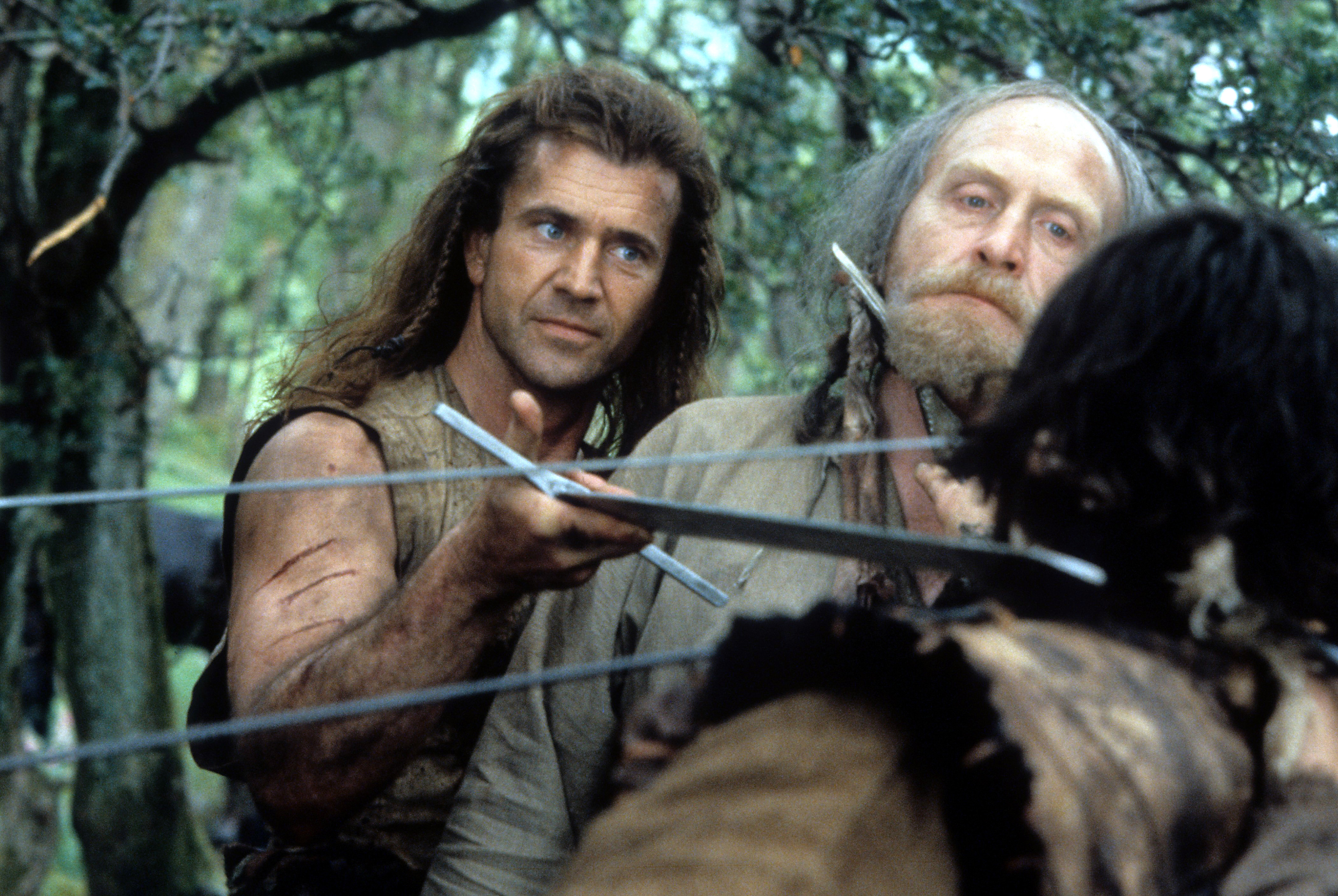 Still of Mel Gibson and James Cosmo in Narsioji sirdis (1995)