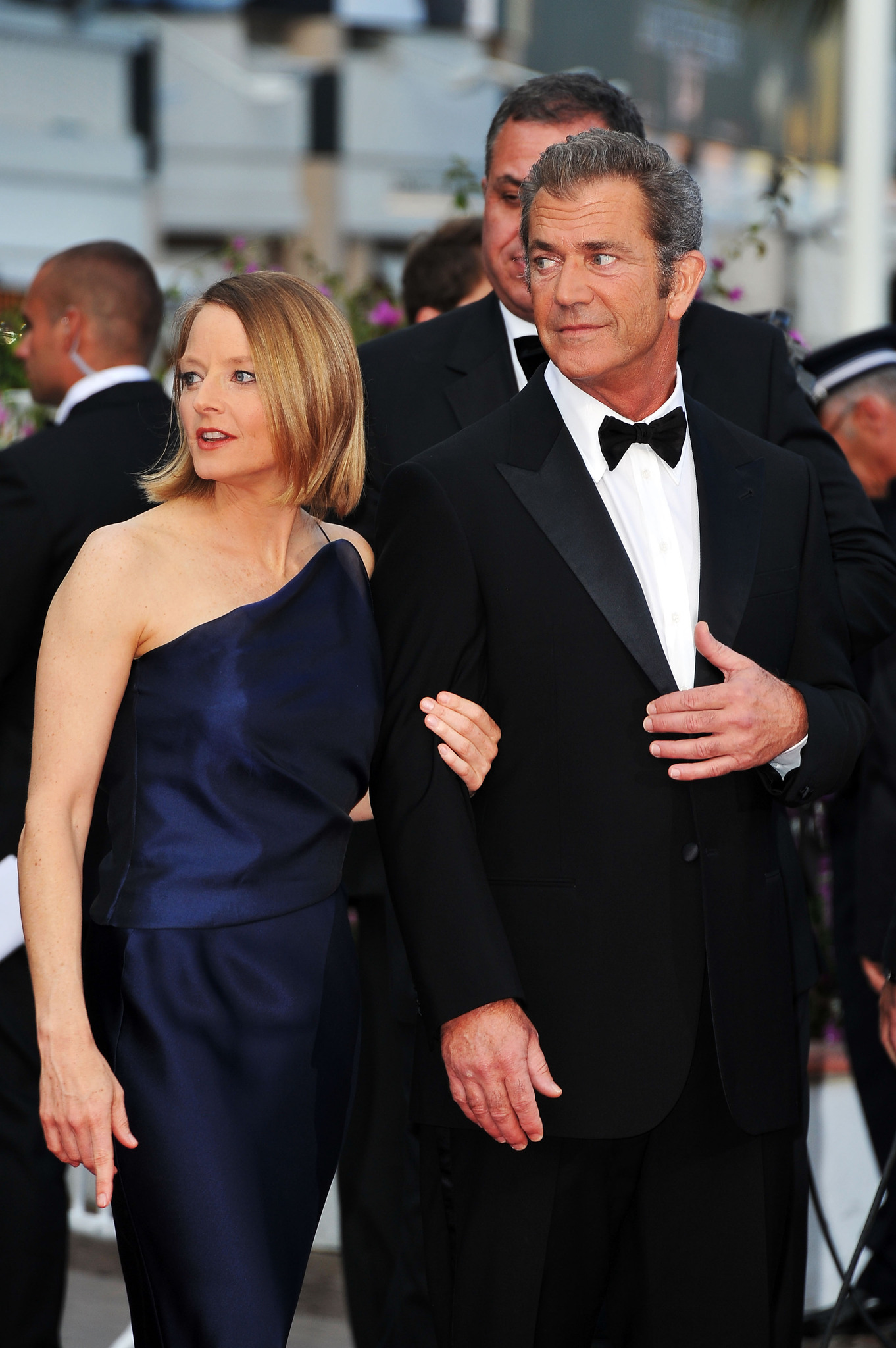 Jodie Foster and Mel Gibson