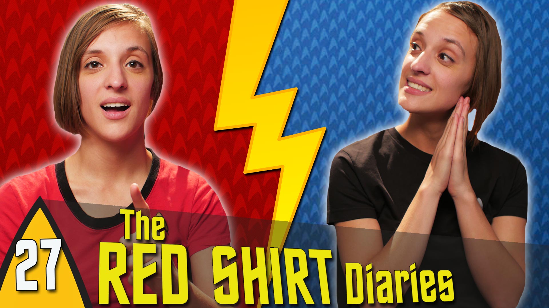The Red Shirt Diaries episode 27 - The Alternative Factor. Ashley Victoria Robinson as Ensign Williams and Anti-Williams.