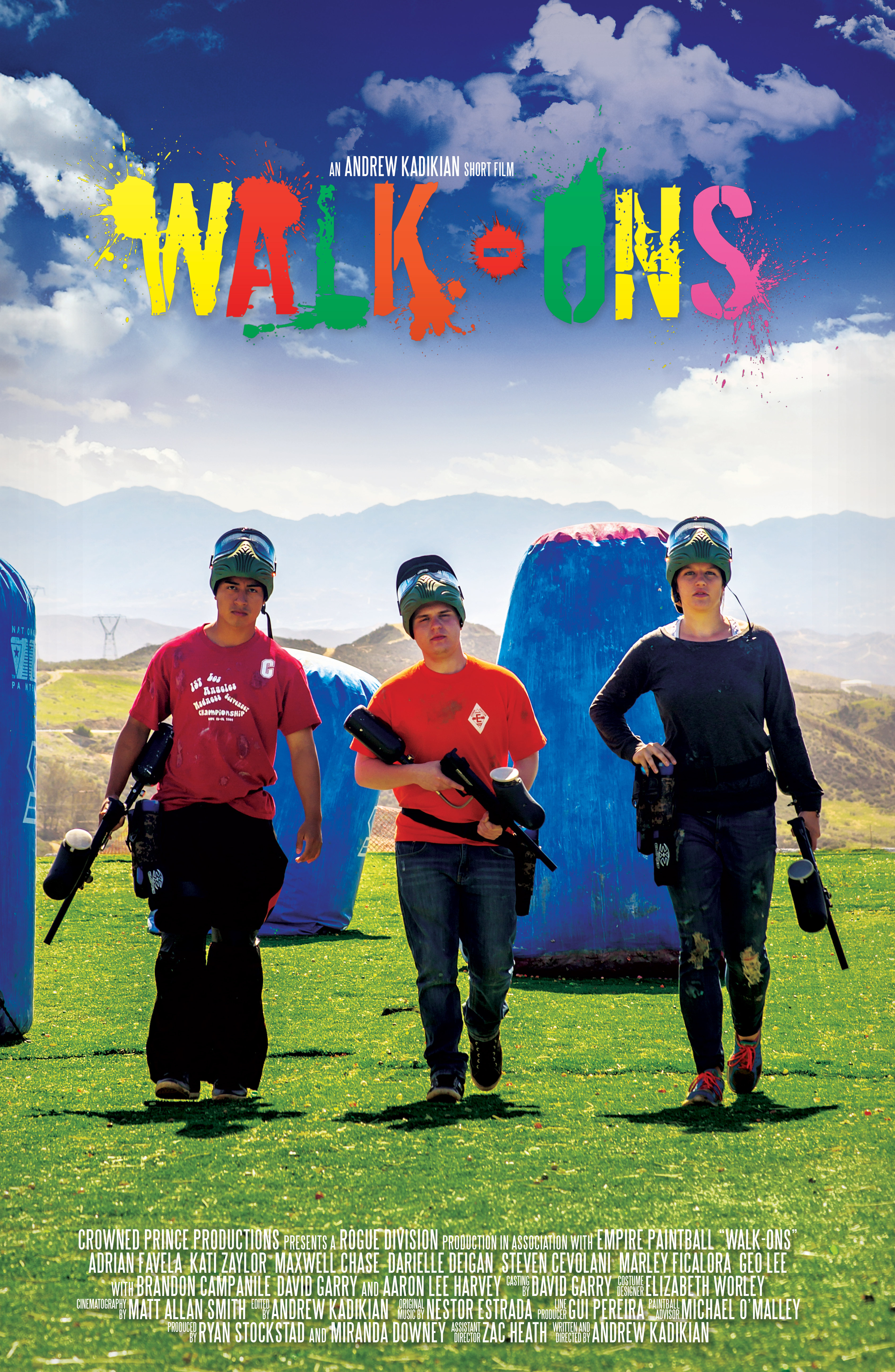 The official poster for Walk-Ons (2014).