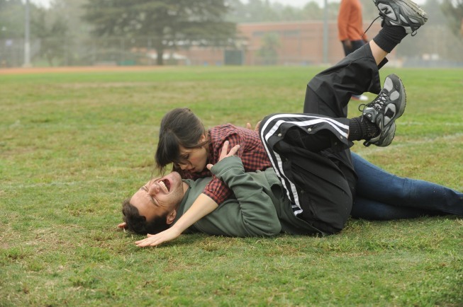 Still of Zooey Deschanel and Jake Johnson in New Girl (2011)