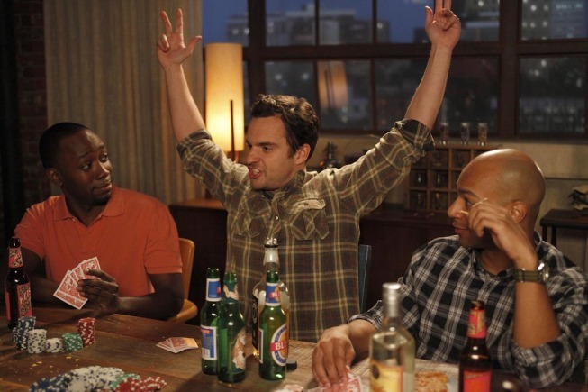 Still of Lamorne Morris and Jake Johnson in New Girl (2011)