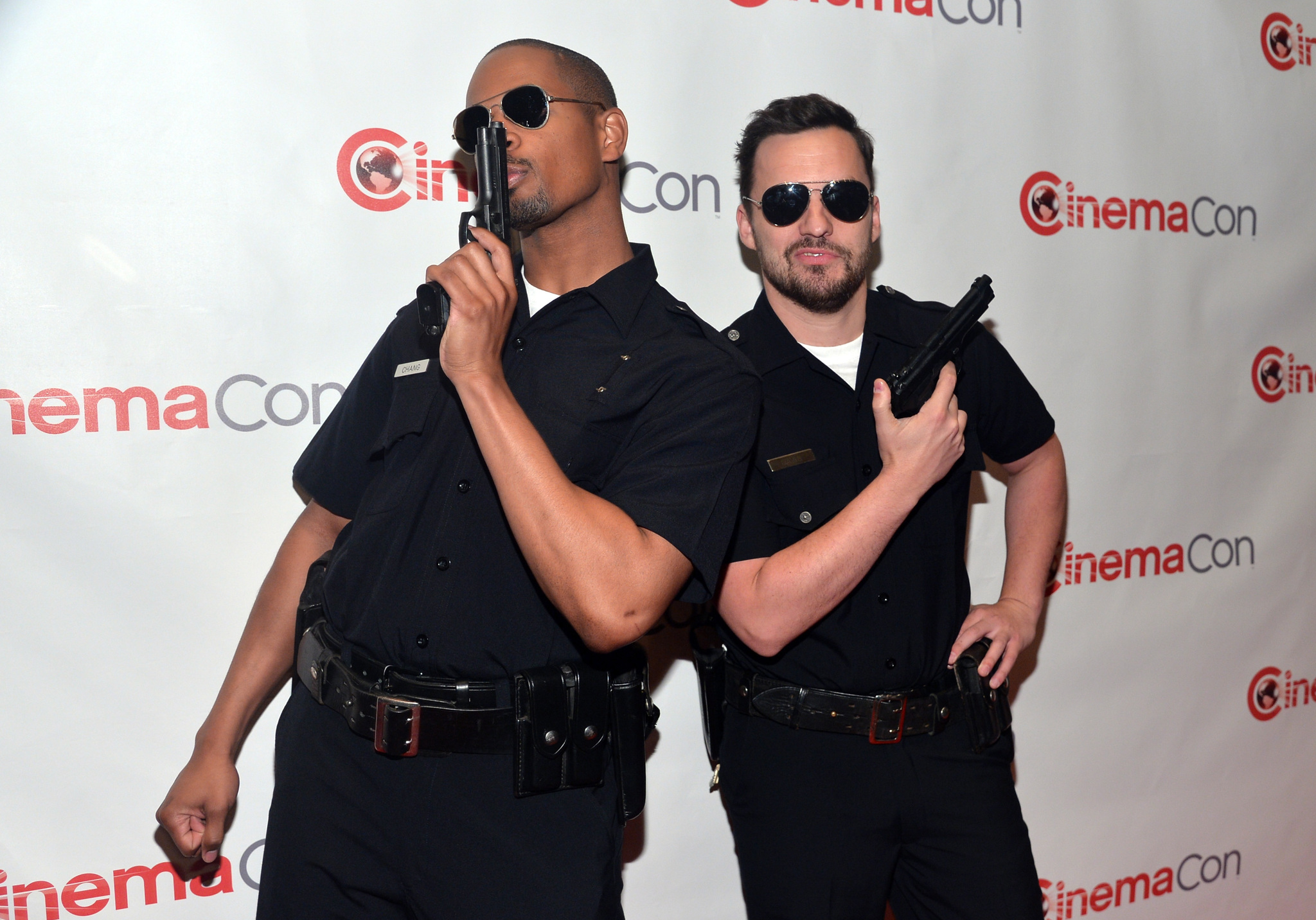 Damon Wayans Jr. and Jake Johnson