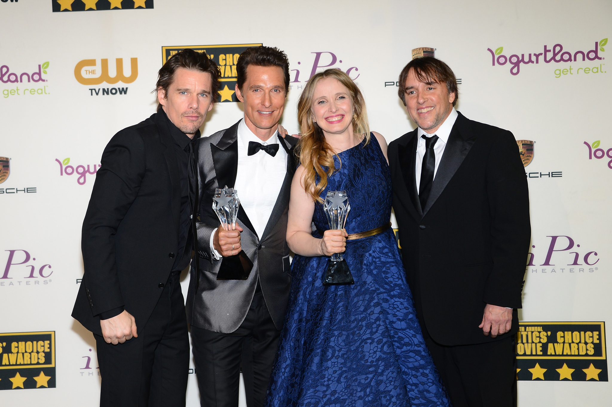 Ethan Hawke, Matthew McConaughey, Julie Delpy and Richard Linklater