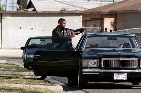 Still of Ethan Hawke and Denzel Washington in Isbandymu diena (2001)