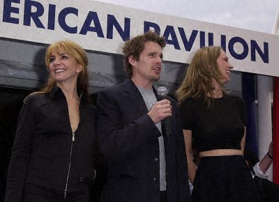 Ethan Hawke, Uma Thurman and Natasha Richardson