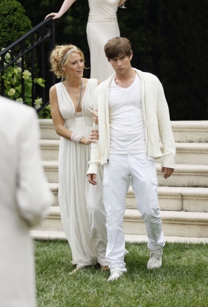 Still of Blake Lively and Chace Crawford in Liezuvautoja (2007)