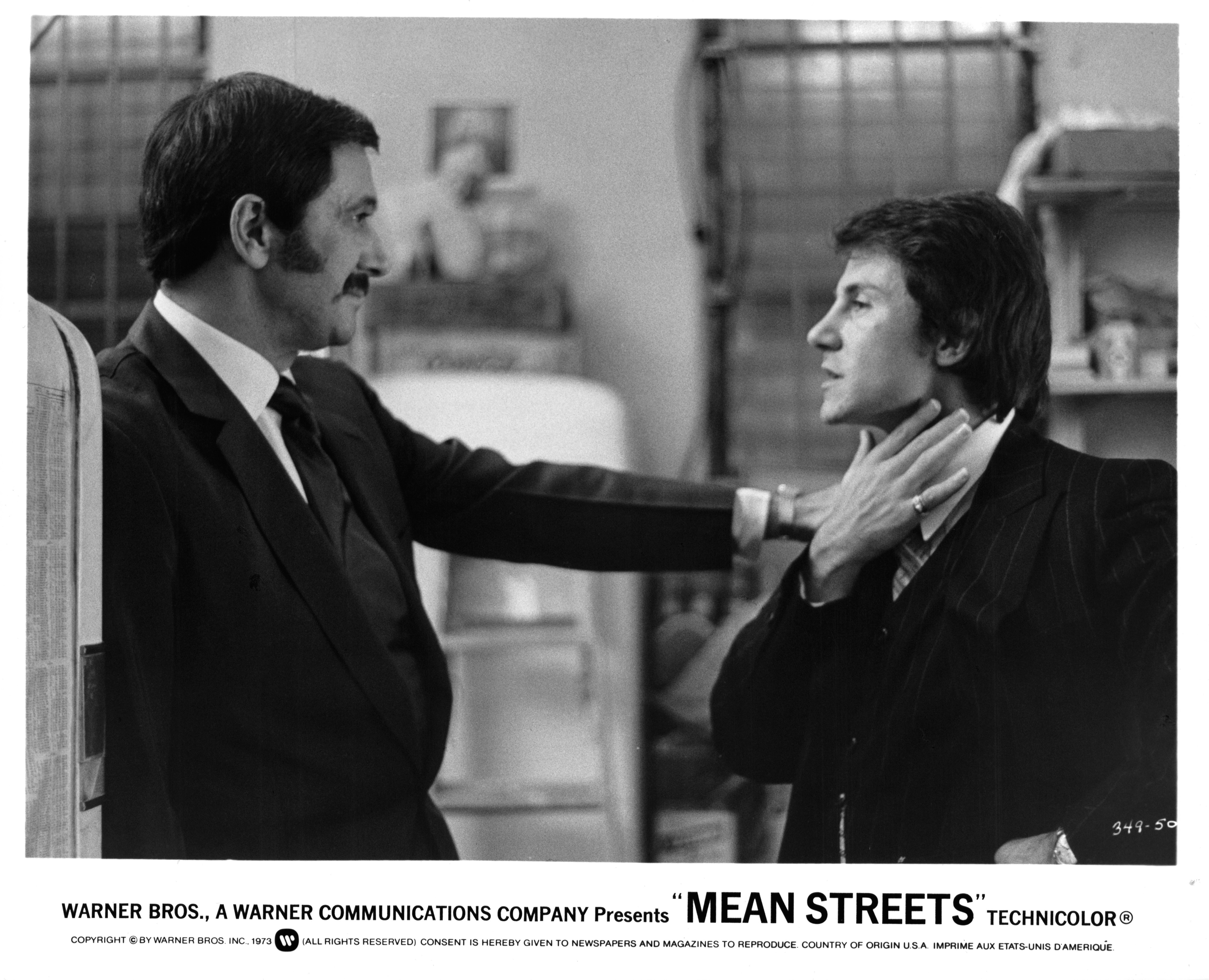 Still of Harvey Keitel and Cesare Danova in Mean Streets (1973)