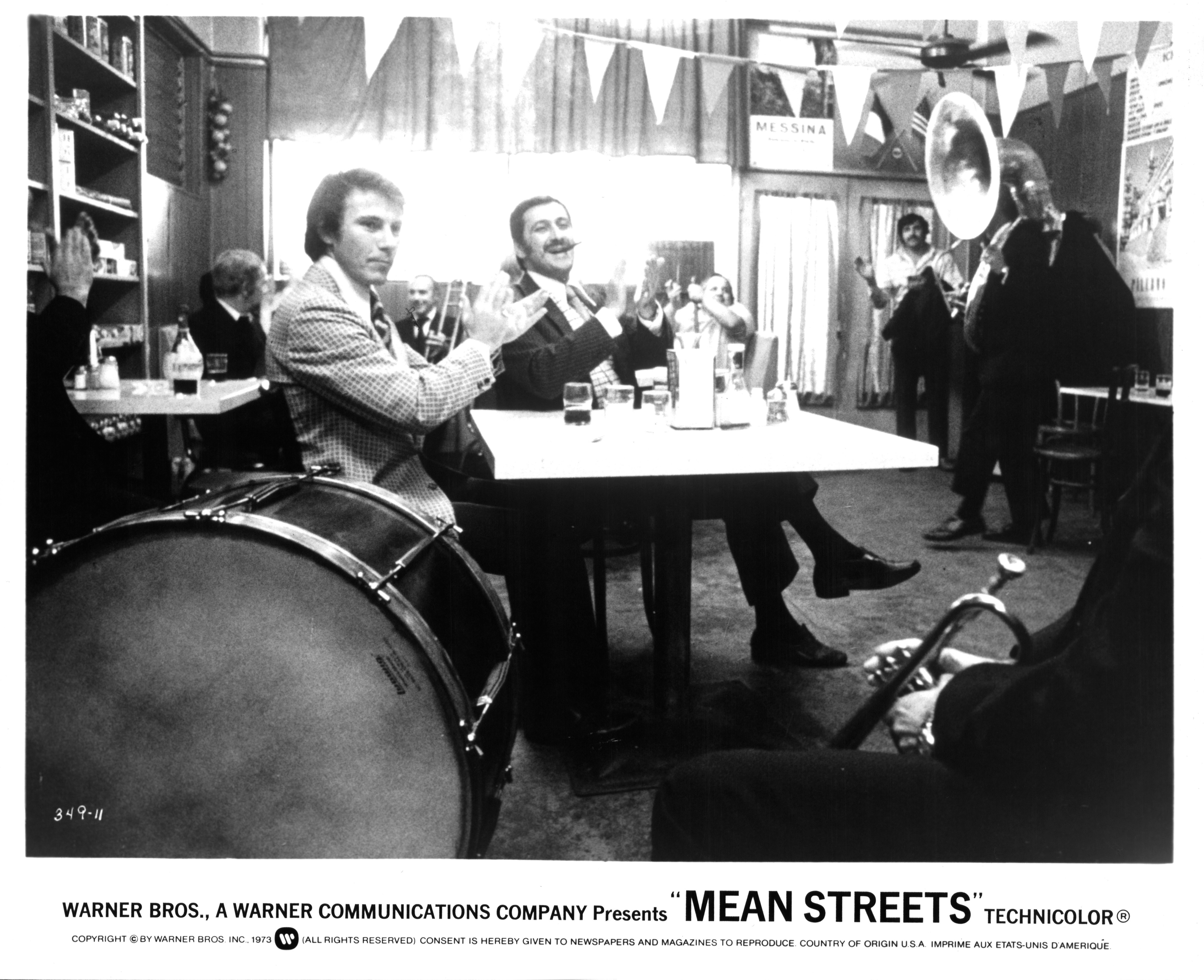 Still of Harvey Keitel and Cesare Danova in Mean Streets (1973)