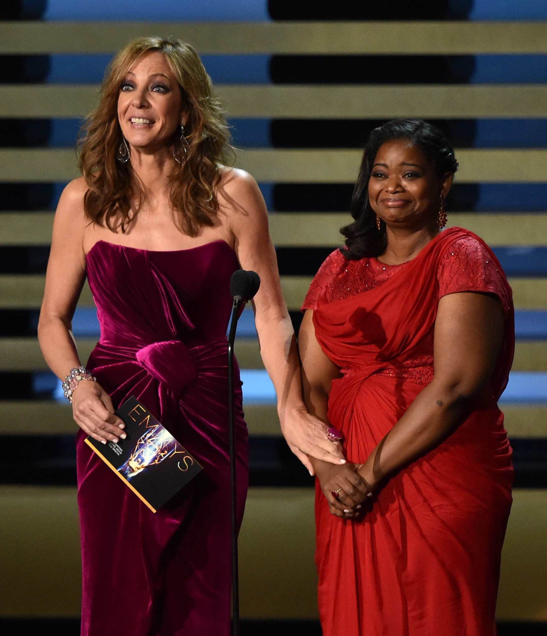 Allison Janney and Octavia Spencer at event of The 66th Primetime Emmy Awards (2014)