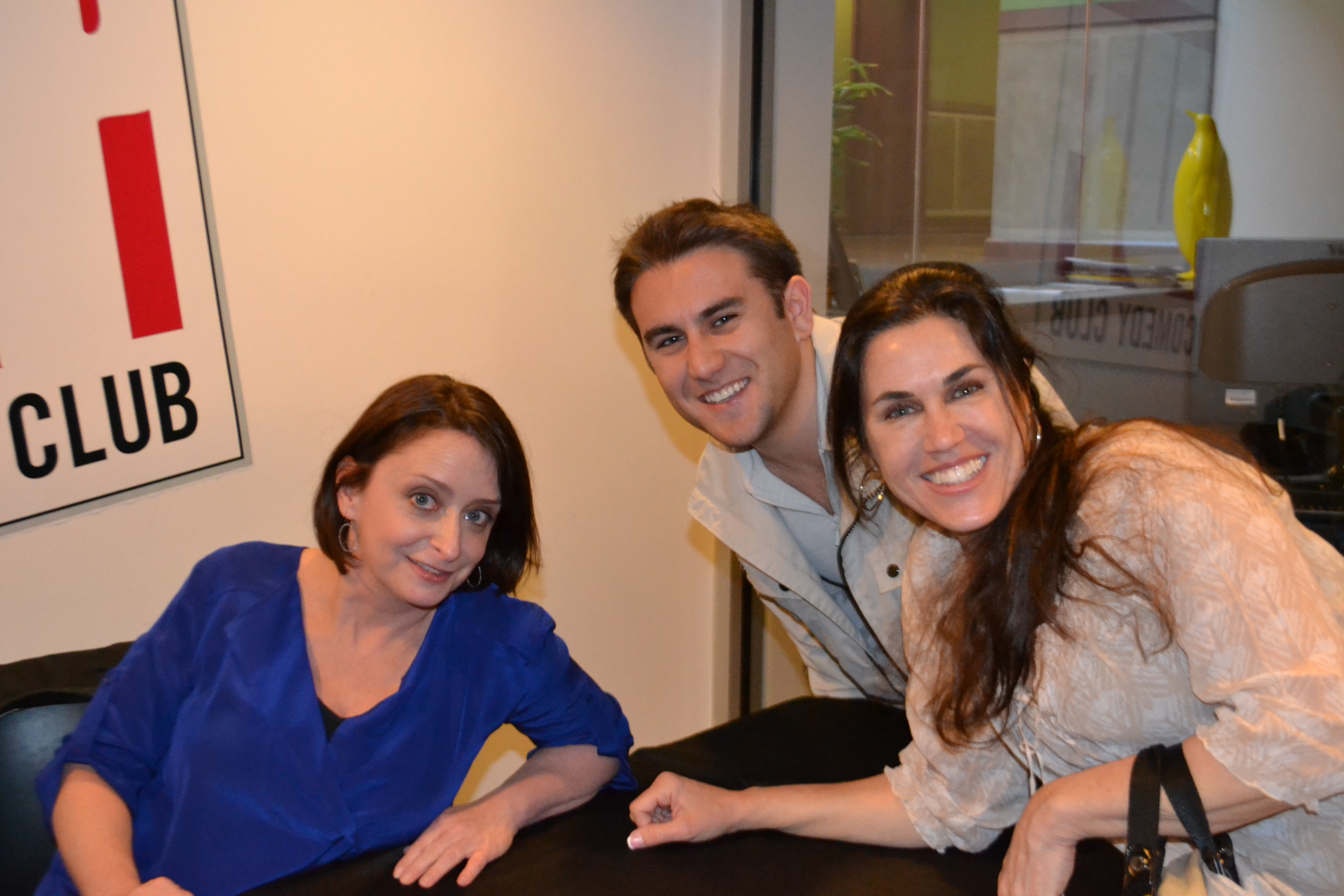 Sariann Monaco Rachel Dratch & Jory Pauletti after class at The Second City