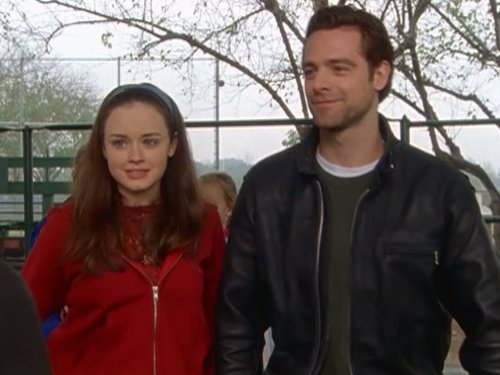 Still of David Sutcliffe and Alexis Bledel in Gilmore Girls (2000)