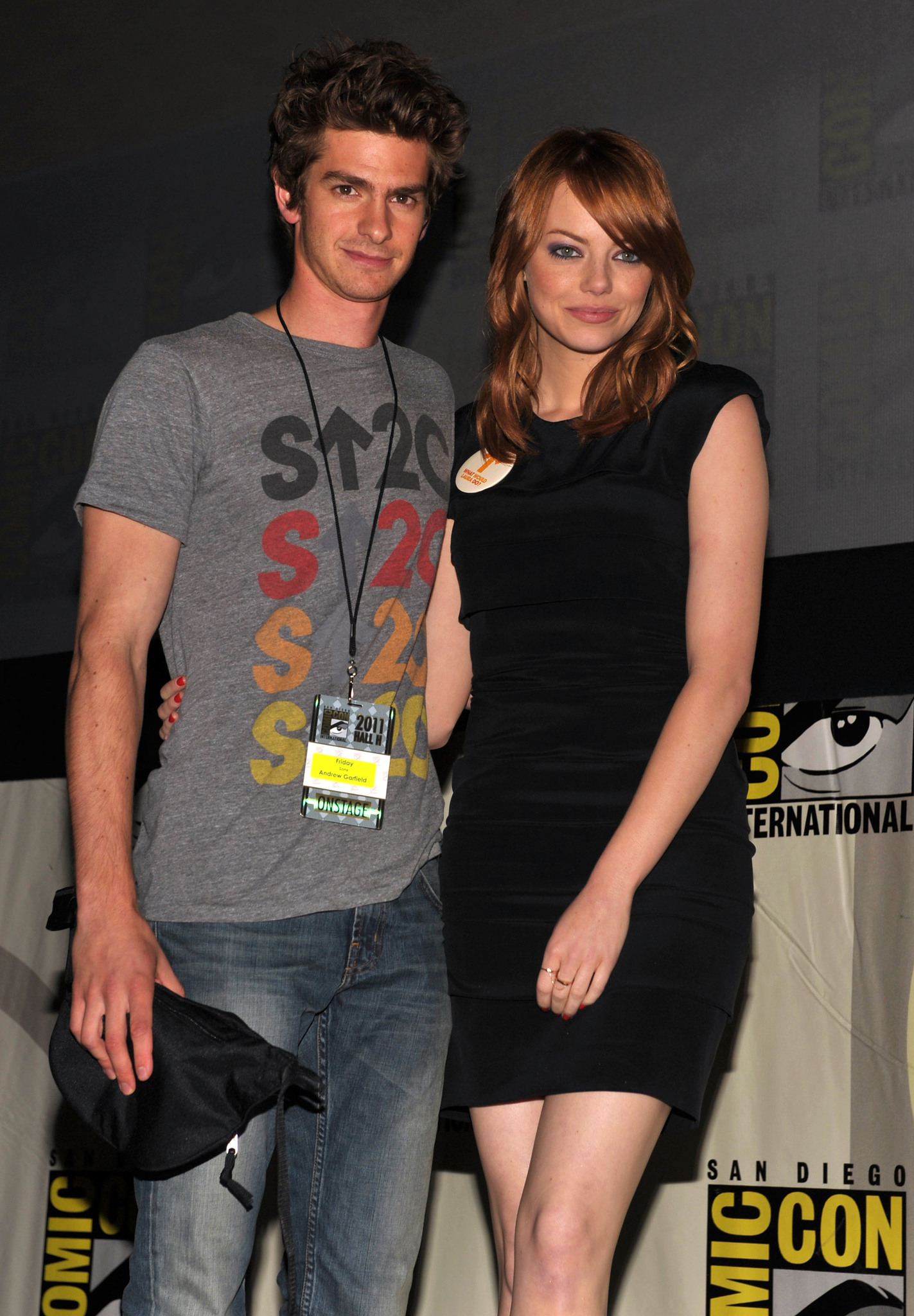 Emma Stone and Andrew Garfield