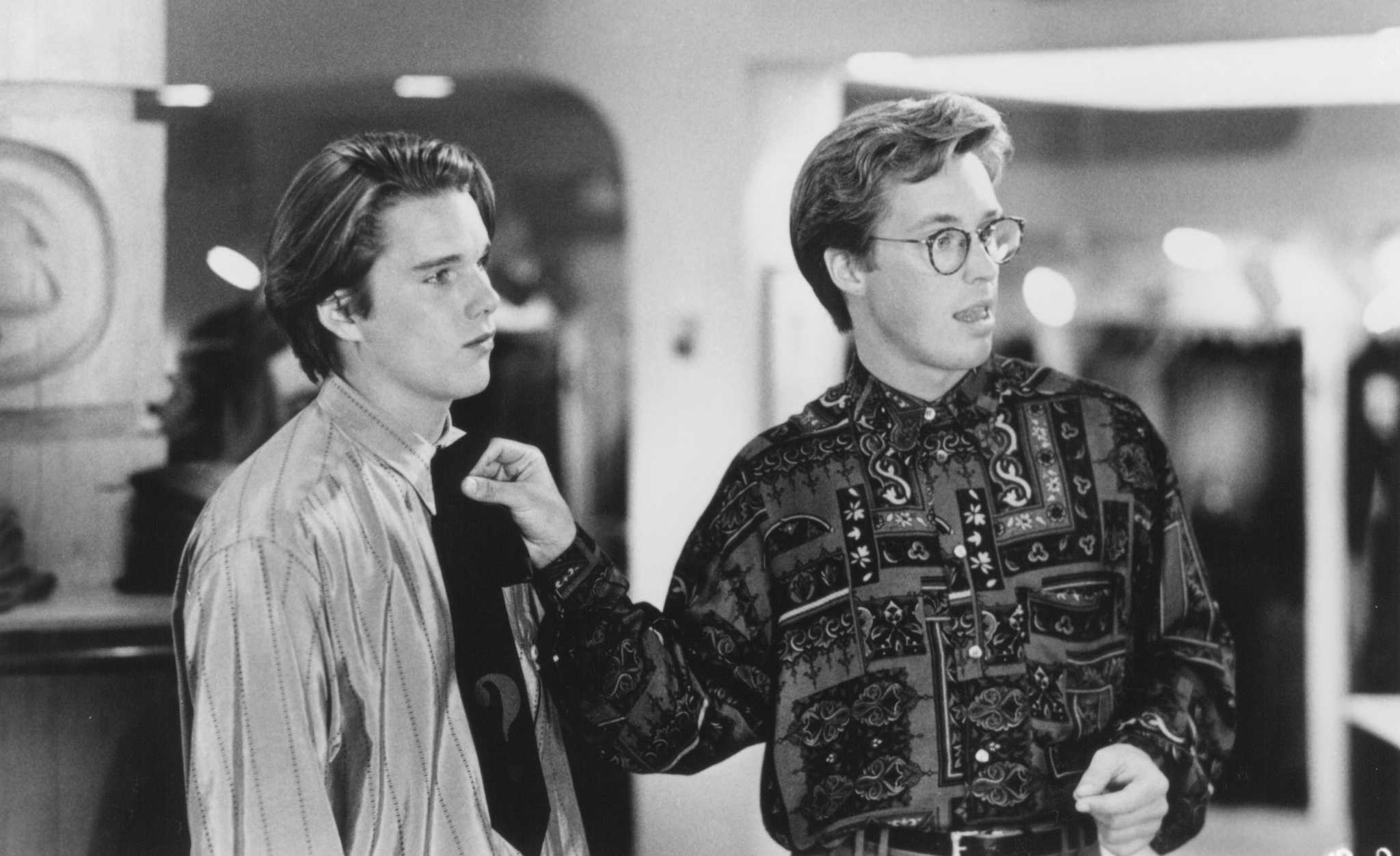 Still of Ethan Hawke and Brian McNamara in Mystery Date (1991)