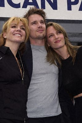 Ethan Hawke, Uma Thurman and Natasha Richardson