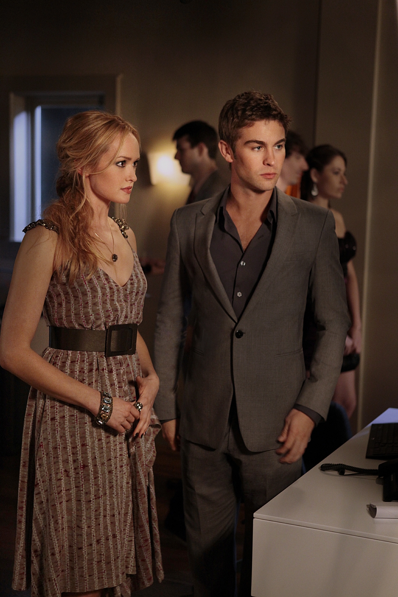 Still of Kaylee DeFer and Chace Crawford in Liezuvautoja (2007)