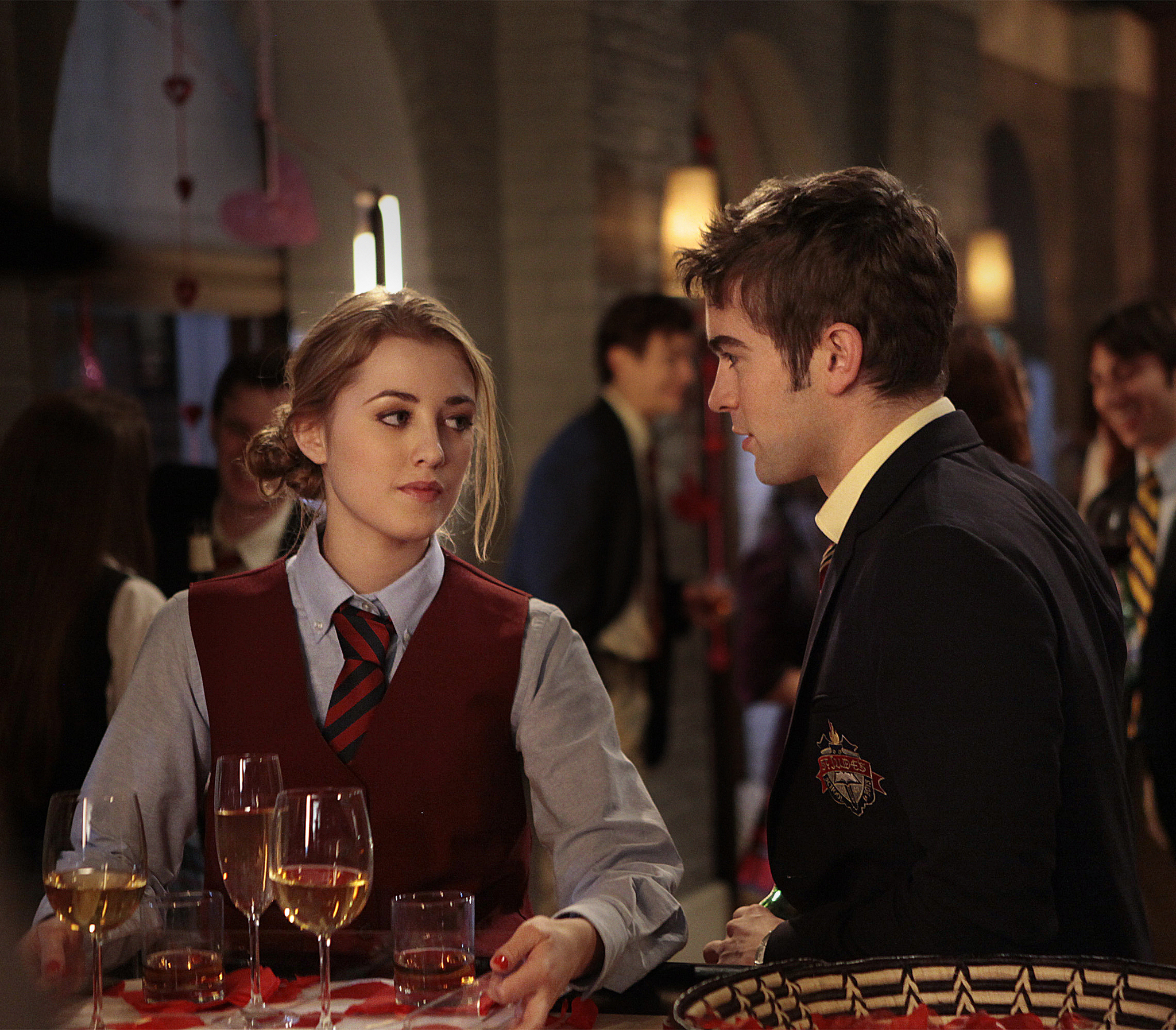 Still of Chace Crawford and Ella Rae Peck in Liezuvautoja (2007)