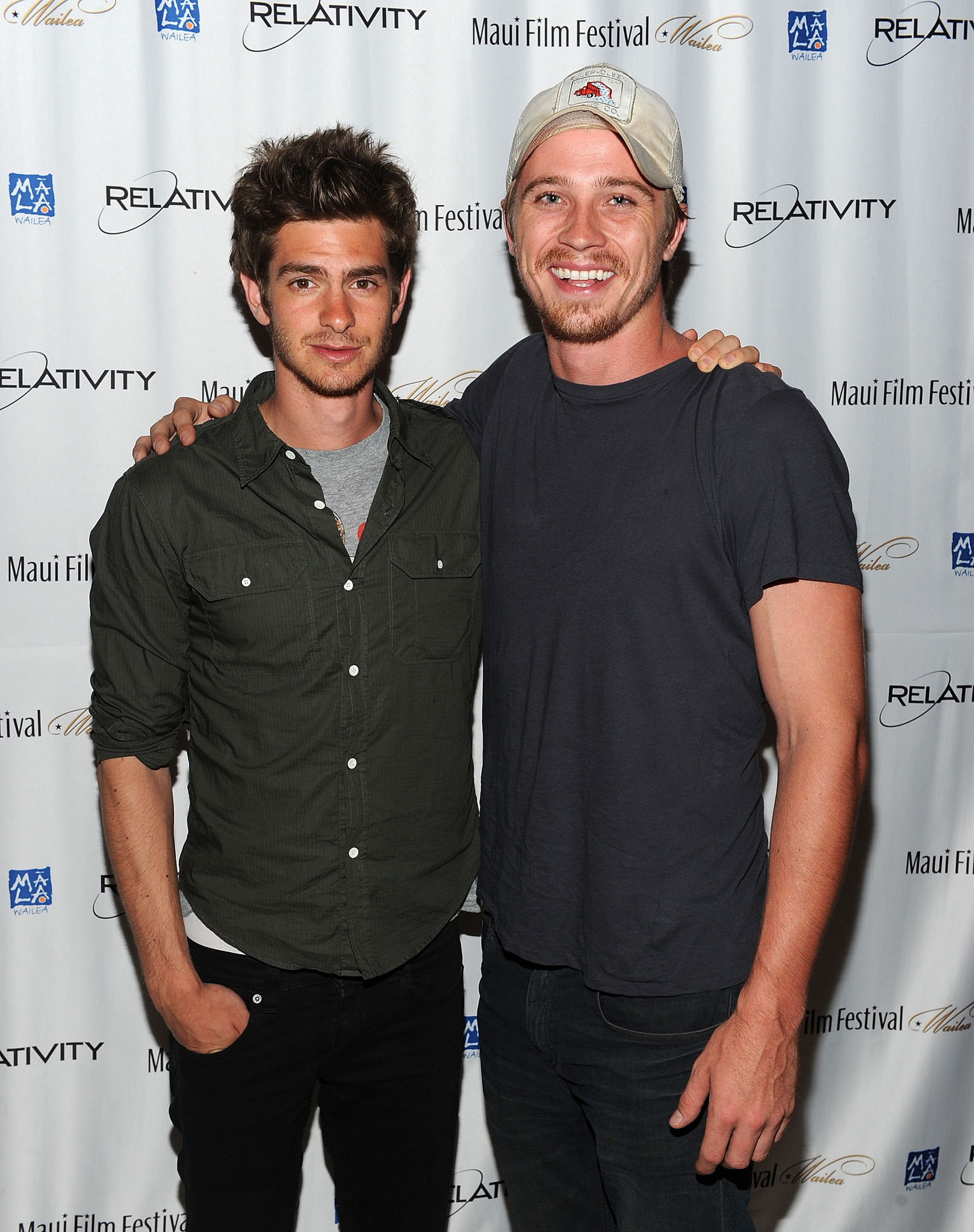 Garrett Hedlund and Andrew Garfield