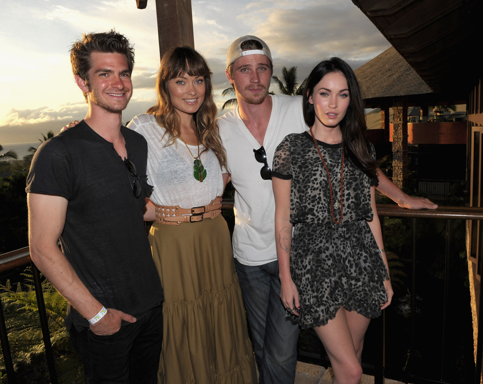 Megan Fox, Olivia Wilde, Garrett Hedlund and Andrew Garfield