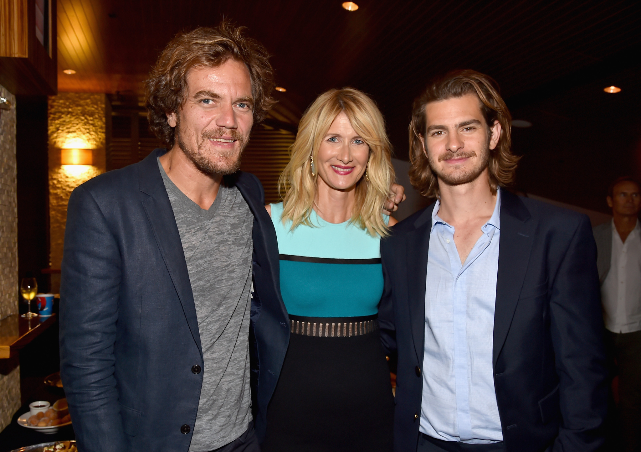 Laura Dern, Michael Shannon and Andrew Garfield at event of 99 Homes (2014)