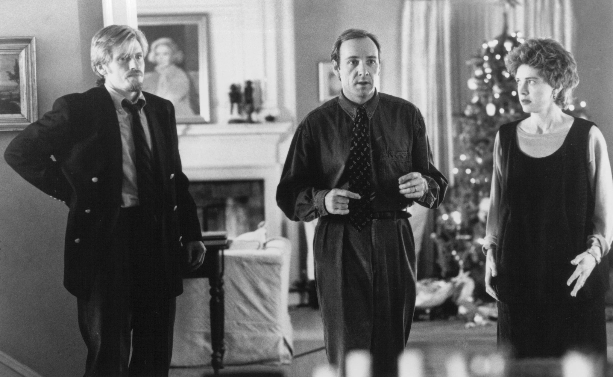 Still of Kevin Spacey, Judy Davis and Denis Leary in The Ref (1994)