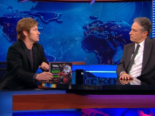 Still of Denis Leary and Jon Stewart in The Daily Show: Denis Leary (2012)