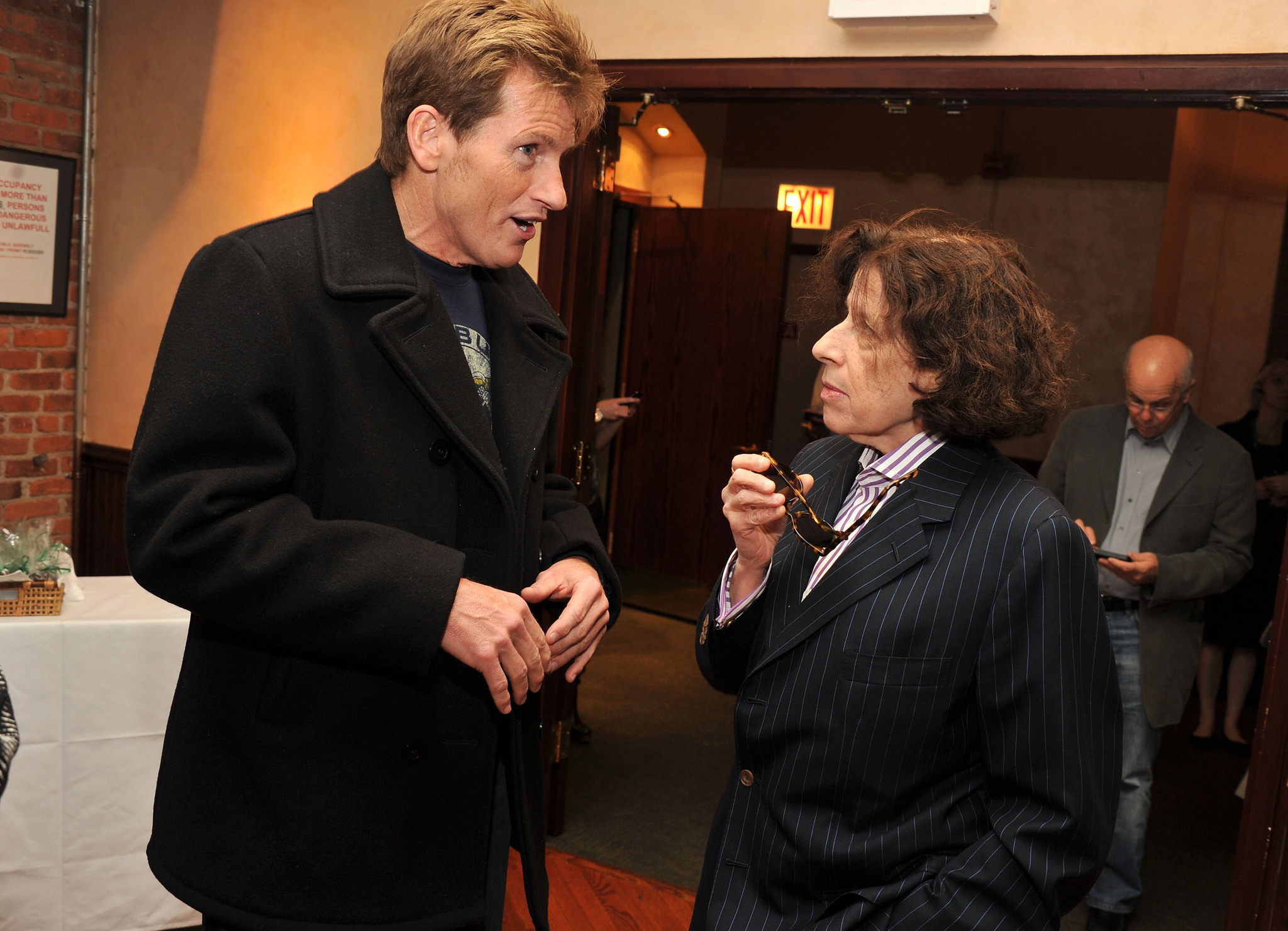 Denis Leary and Fran Lebowitz