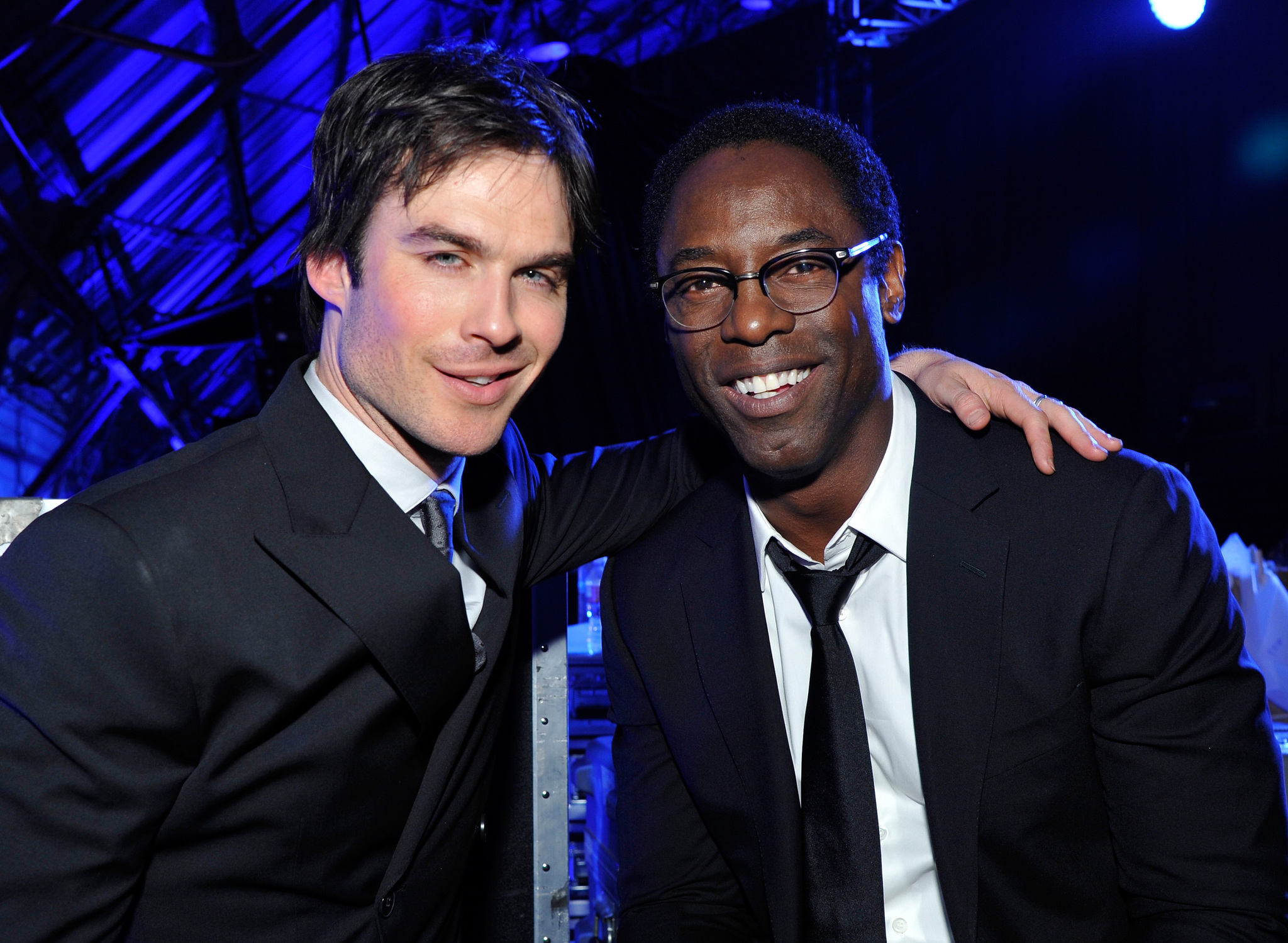 Ian Somerhalder and Isaiah Washington