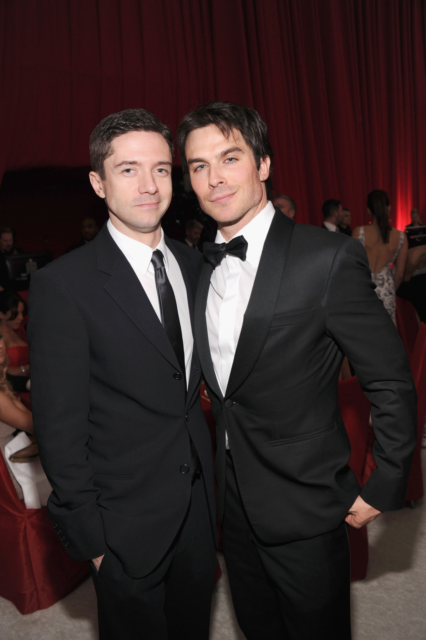 Topher Grace and Ian Somerhalder