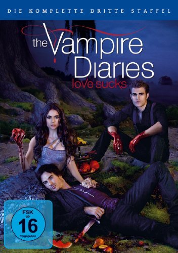 Ian Somerhalder, Paul Wesley and Nina Dobrev in Vampyro dienorasciai (2009)