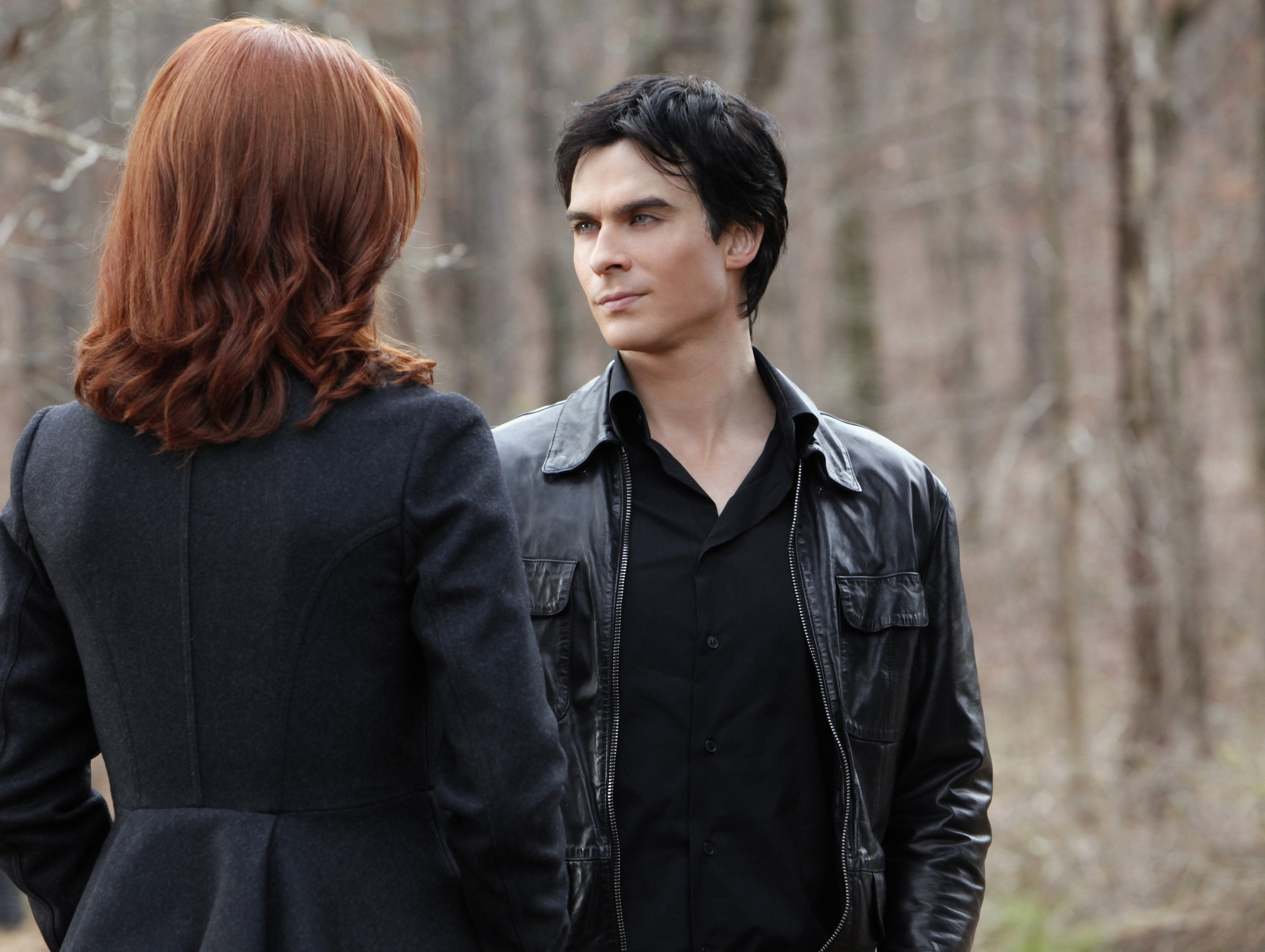 Still of Ian Somerhalder and Cassidy Freeman in Vampyro dienorasciai (2009)