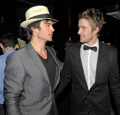 Robert Buckley and Ian Somerhalder