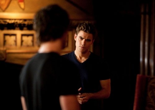 Still of Ian Somerhalder and Paul Wesley in Vampyro dienorasciai (2009)