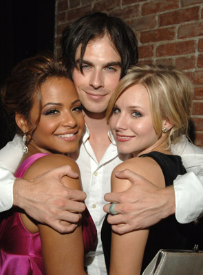 Kristen Bell, Christina Milian and Ian Somerhalder at event of Pulse (2006)