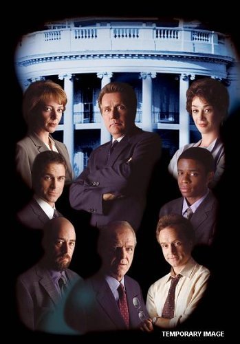 Rob Lowe, Martin Sheen, Allison Janney, Dulé Hill, Moira Kelly, Richard Schiff, John Spencer and Bradley Whitford in The West Wing (1999)