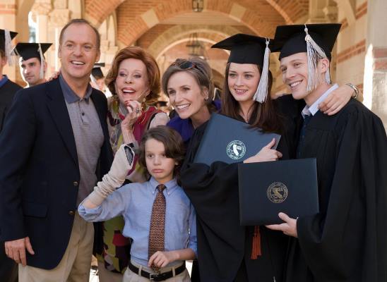 Still of Michael Keaton, Carol Burnett, Alexis Bledel, Jane Lynch and Zach Gilford in Post Grad (2009)