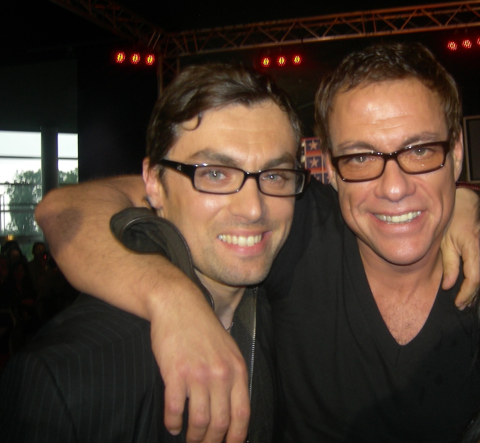 Alan Delabie and jean claude Vandamme