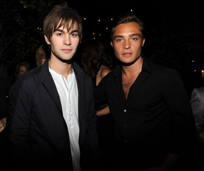 Chace Crawford and Ed Westwick