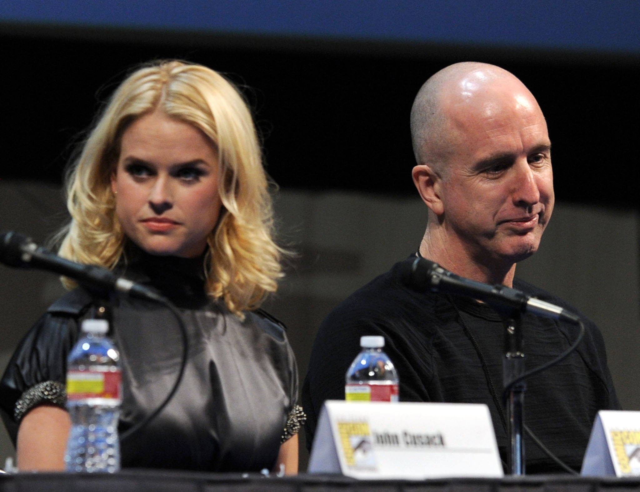 James McTeigue and Alice Eve