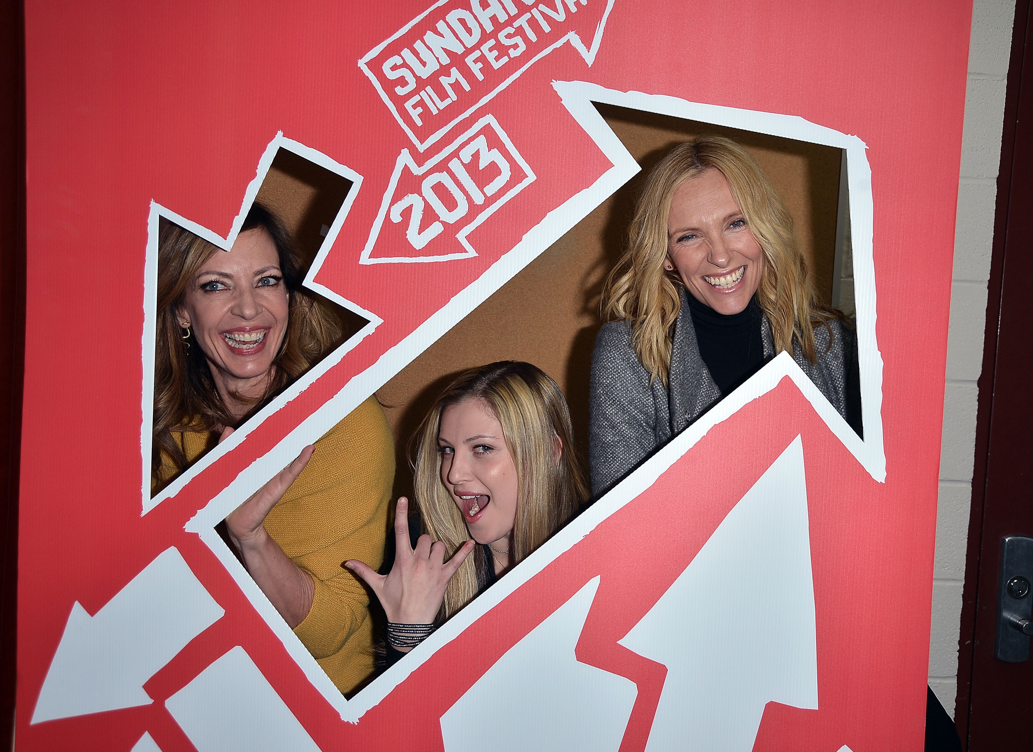 Toni Collette, Allison Janney and Zoe Levin at event of The Way Way Back (2013)