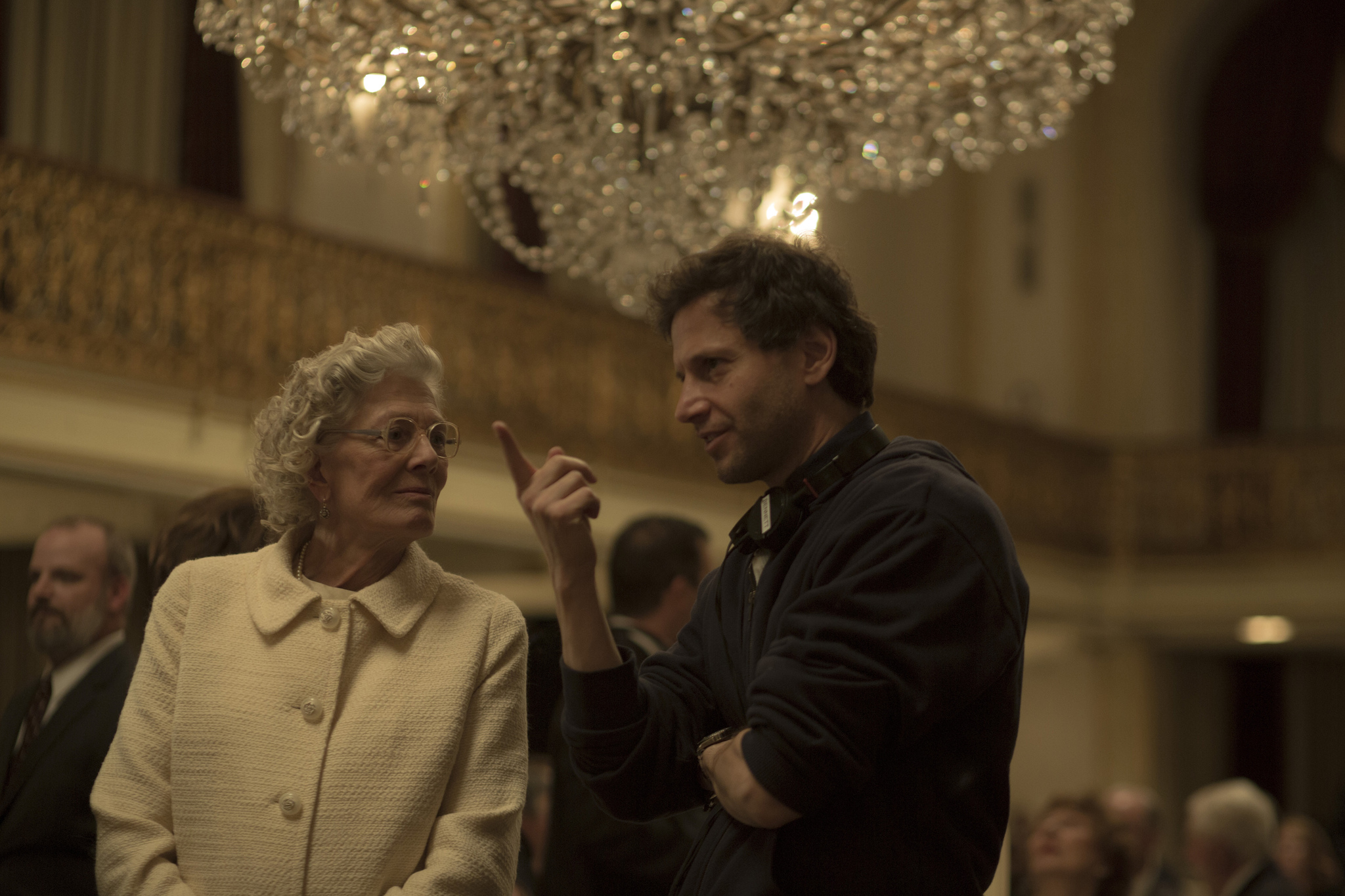 Still of Vanessa Redgrave and Bennett Miller in Foxcatcher (2014)