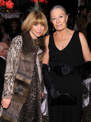 Vanessa Redgrave and Anna Wintour