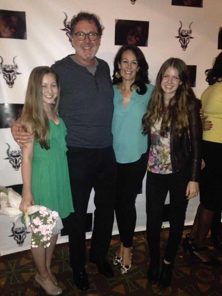 Cait and her talented Party Girl family D.J. Economou, Jenni Mabrey, and Lydia Williams