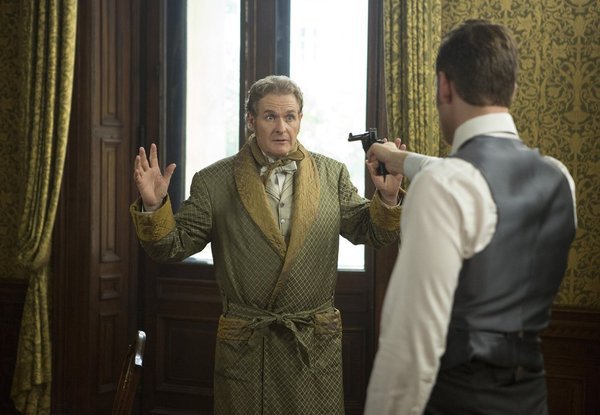 Still of Robert Bathurst, Oliver Jackson-Cohen and Thomas Davenport in Dracula (2013)