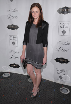 Alexis Bledel at event of Io sono l'amore (2009)