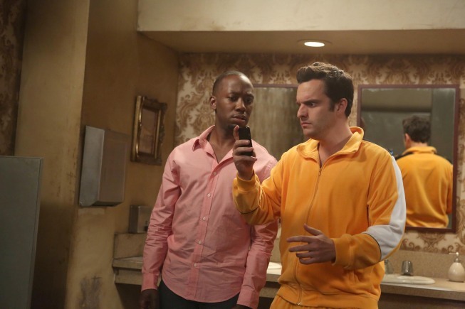 Still of Lamorne Morris and Jake Johnson in New Girl (2011)