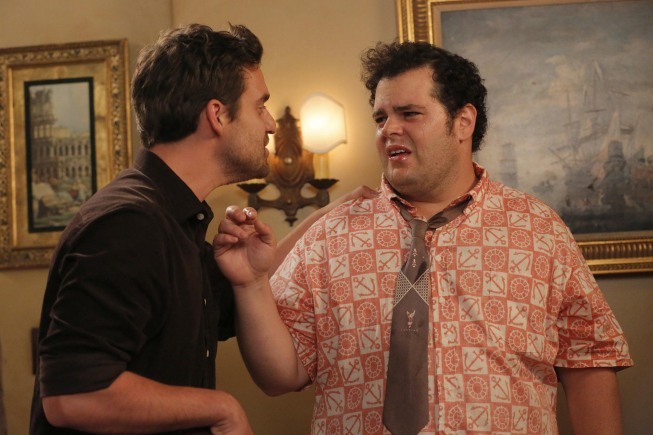 Still of Josh Gad and Jake Johnson in New Girl (2011)