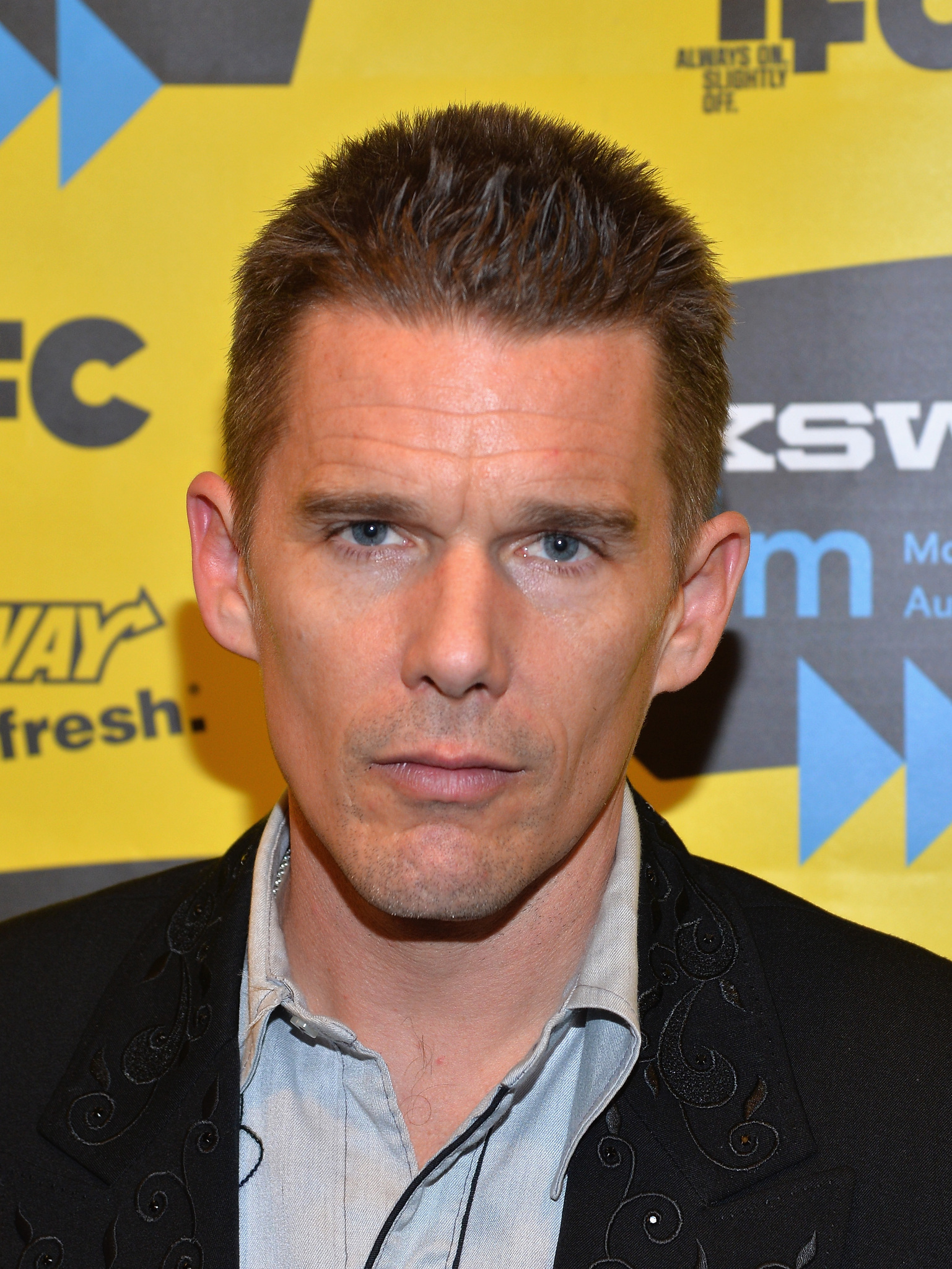 Ethan Hawke at event of Predestination (2014)